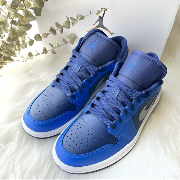 Nike Jordan 1 Low Blue Game Royal PRICE FIRM - Picture 9 of 15